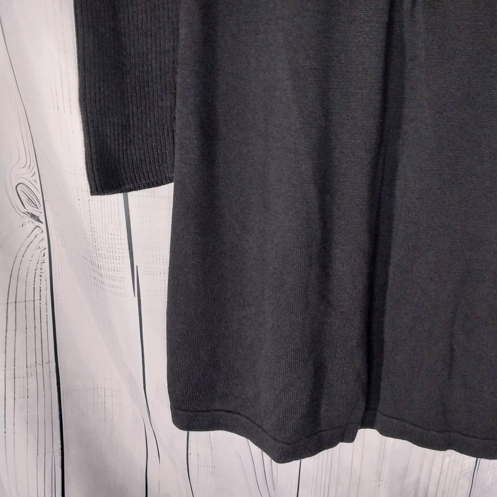 Free People Black Women's Long Sleeve Hippie Babydoll Dress Size M - Picture 3 of 15